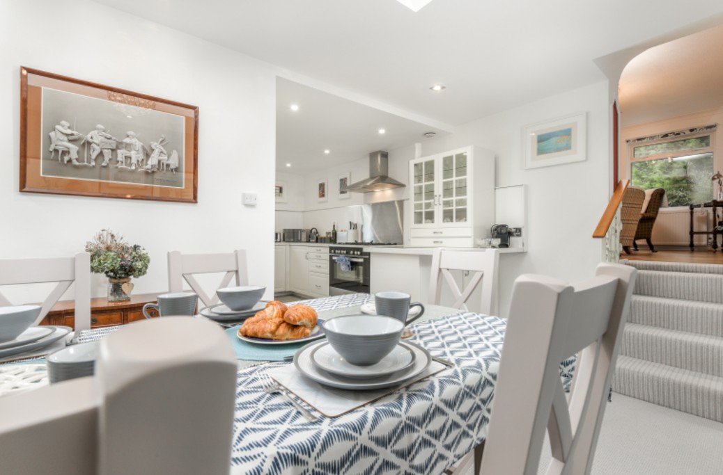 The dining Room at The Braeside Apartment